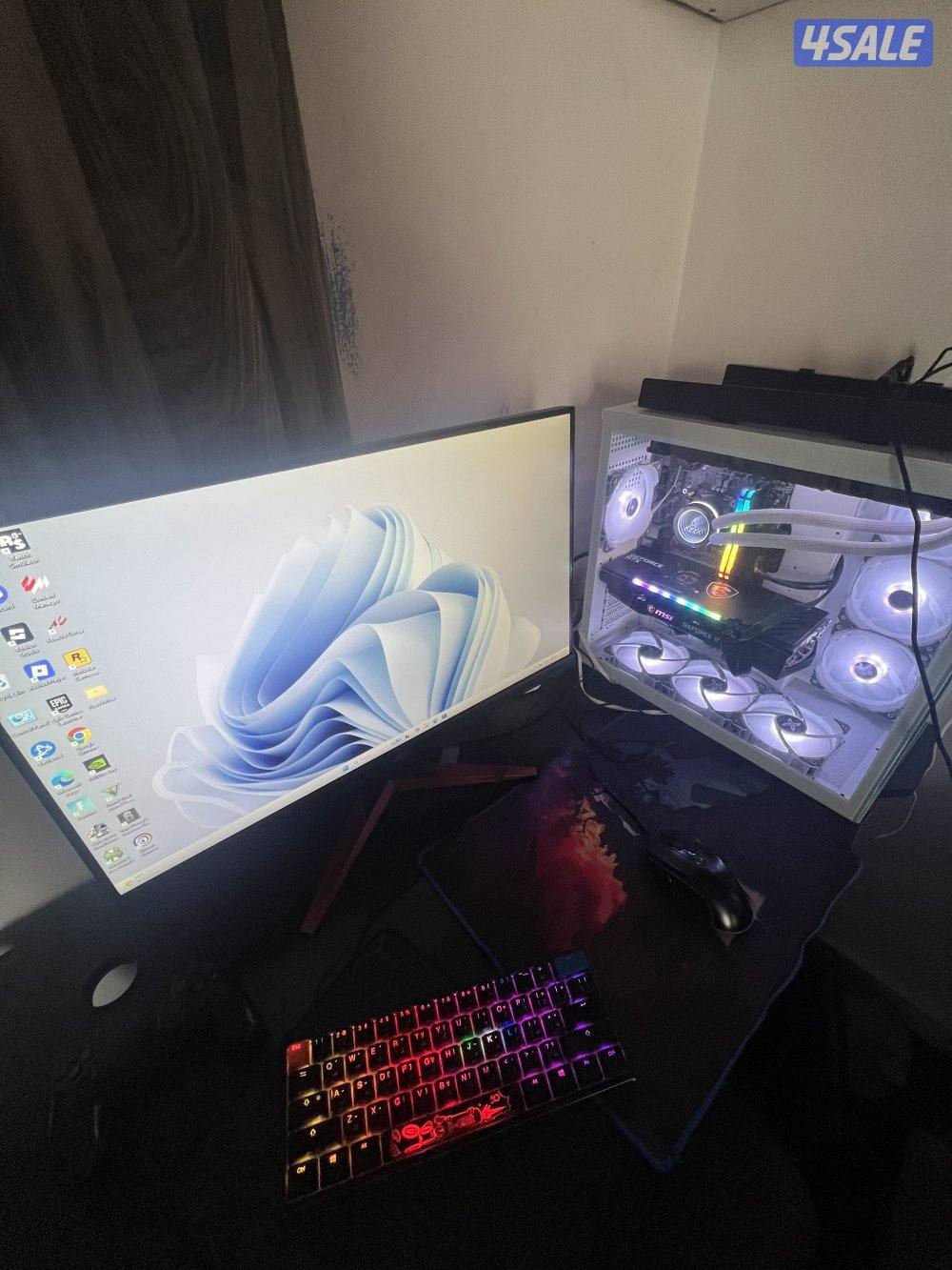 شاشة قيمنق0