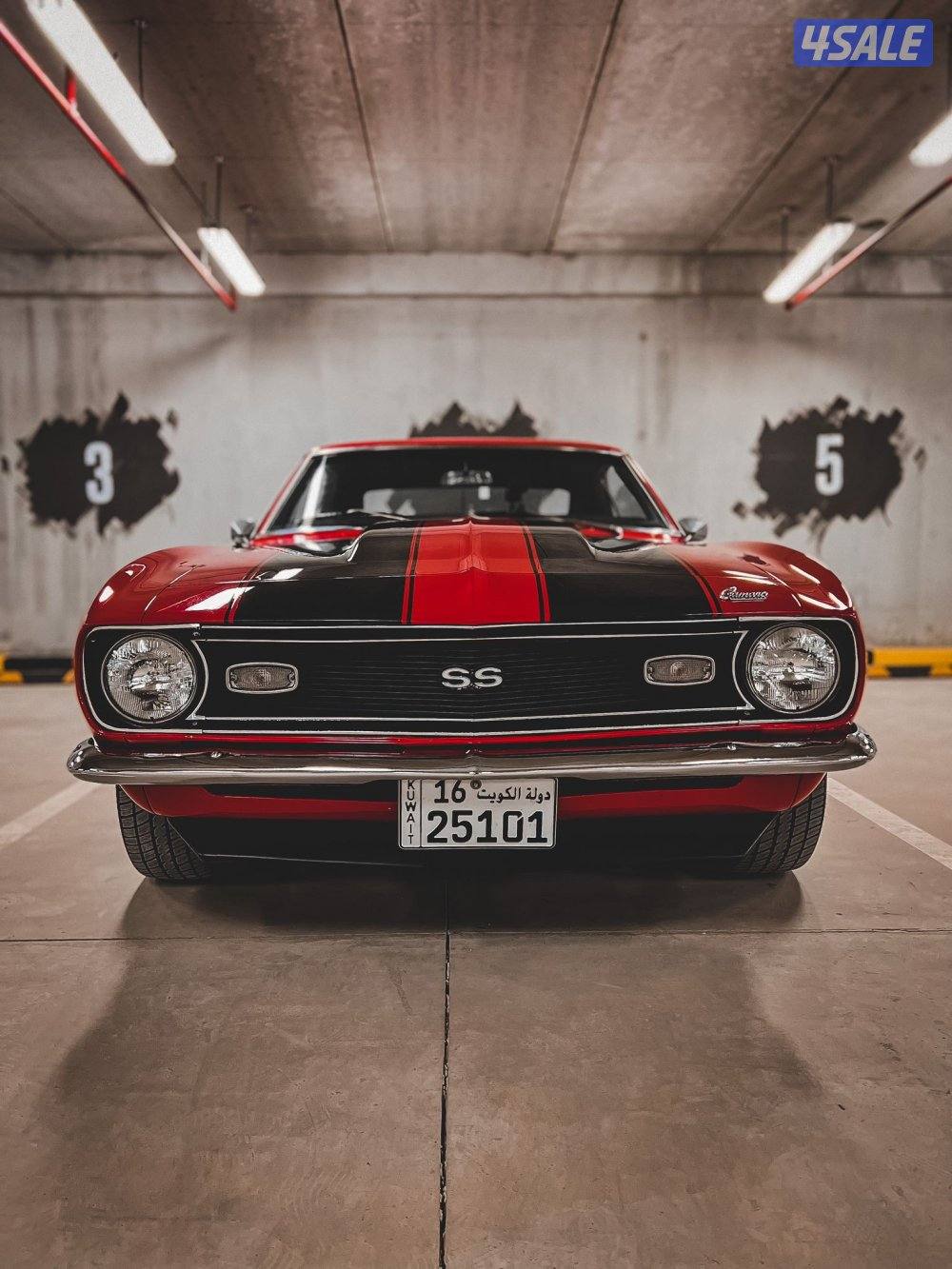 للبيع كمارو ١٩٦٨ اس اس4