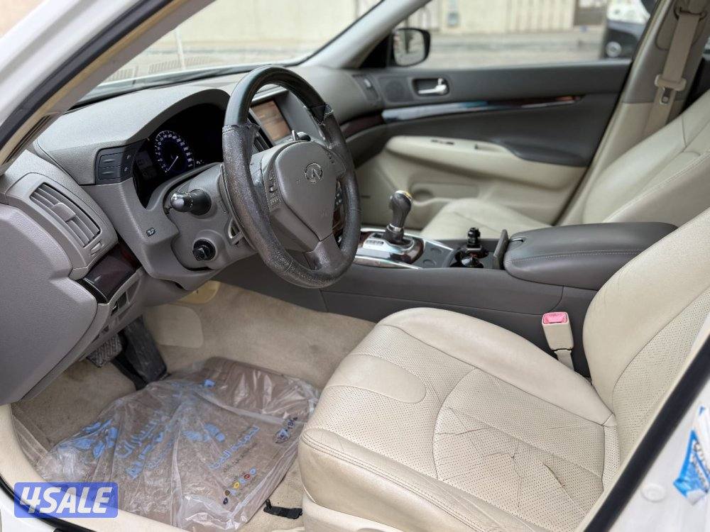 إنفينيتي G25 فل أوبشن – نظيفة وتحتاج قزقات غطا صباب فقط9