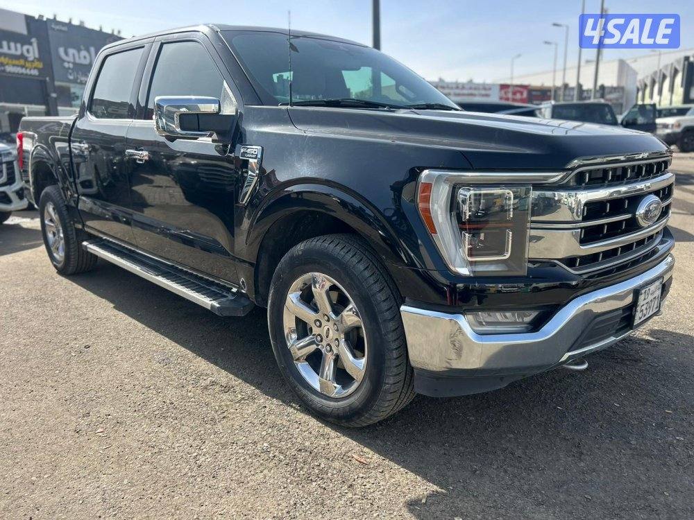 فورد LARIAT. F150  موديل 2021 ماشى 86.000 k.m  وارد الغانم .صبغ وكالة1