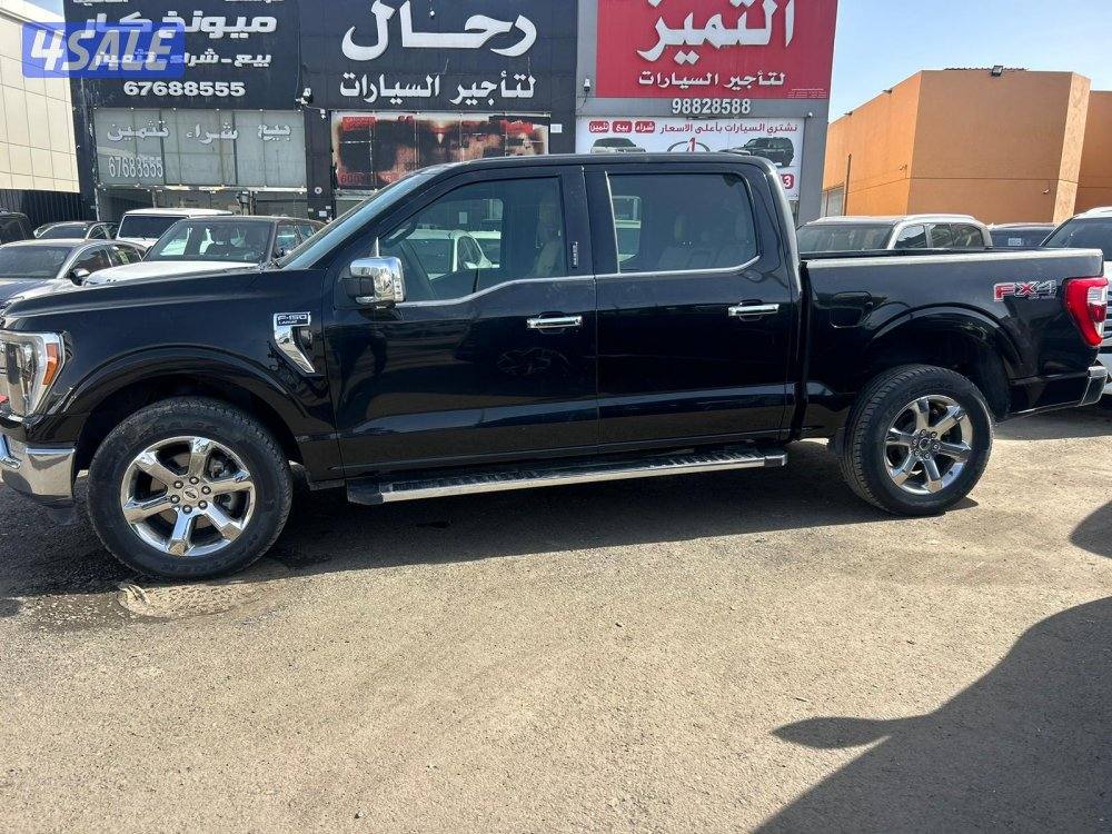فورد LARIAT. F150  موديل 2021 ماشى 86.000 k.m  وارد الغانم .صبغ وكالة3