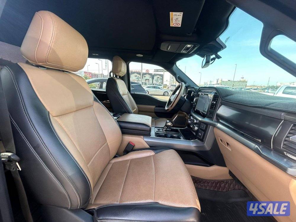 فورد LARIAT. F150  موديل 2021 ماشى 86.000 k.m  وارد الغانم .صبغ وكالة5