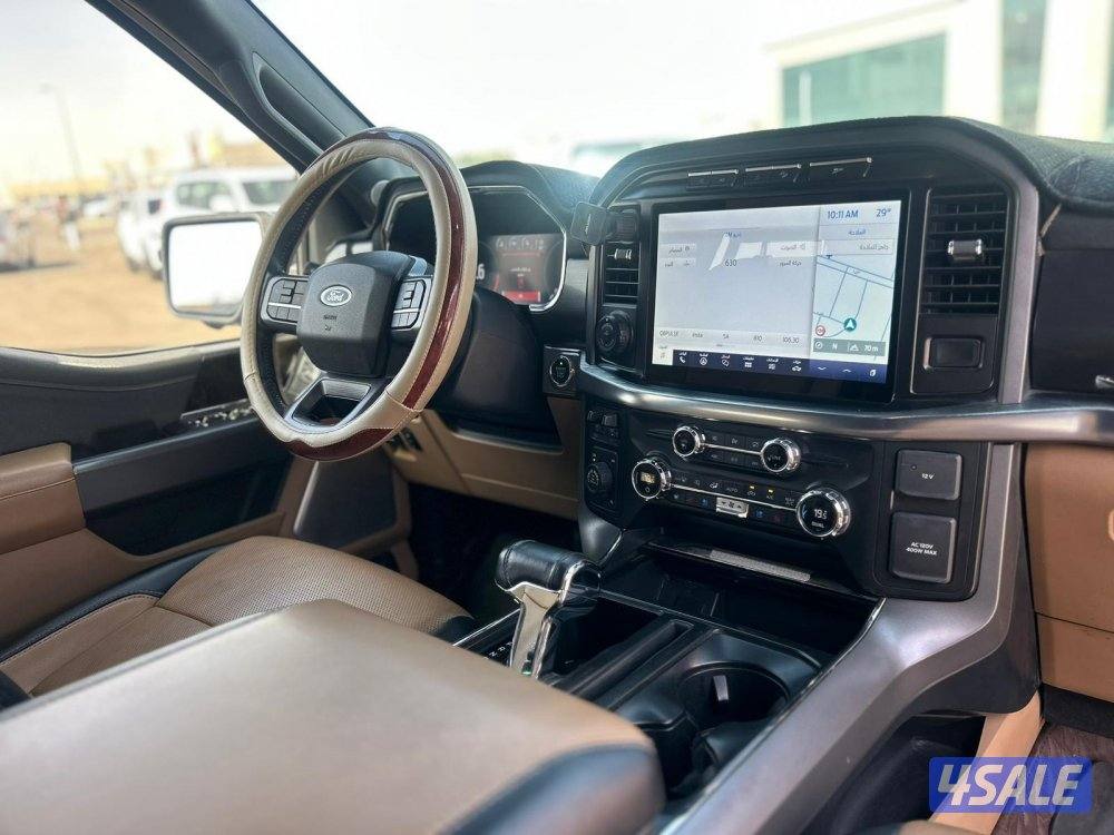 فورد LARIAT. F150  موديل 2021 ماشى 86.000 k.m  وارد الغانم .صبغ وكالة7