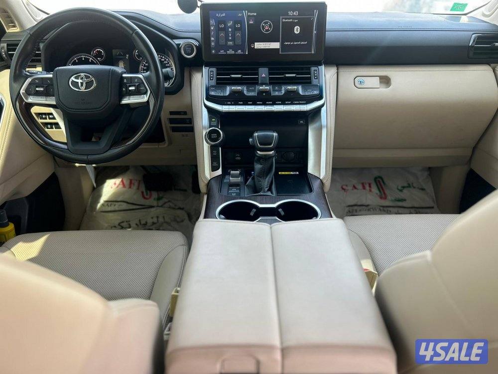 تويوتا لاند كروزر GX.R AEROs  twin turbo.V6 موديل 2023 ماشى 74.000 k.m6