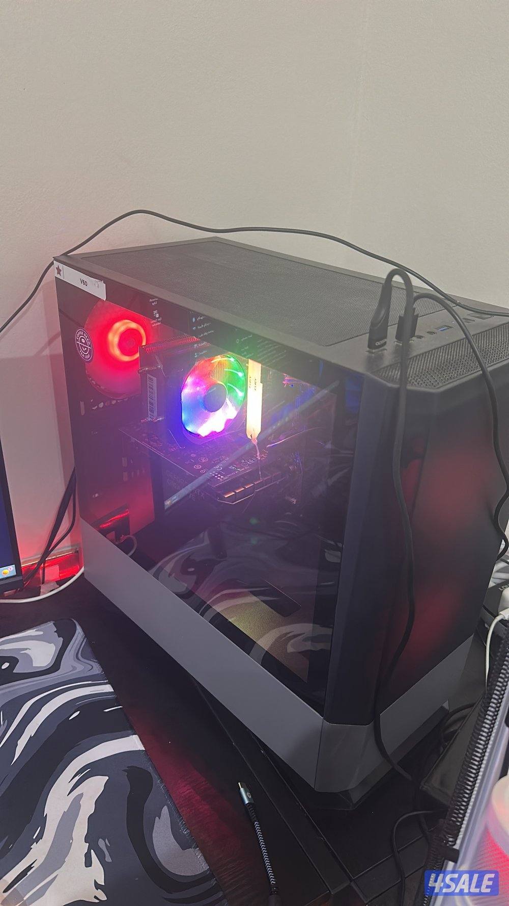 بي سي مع شاشة 23انش 75فريم2