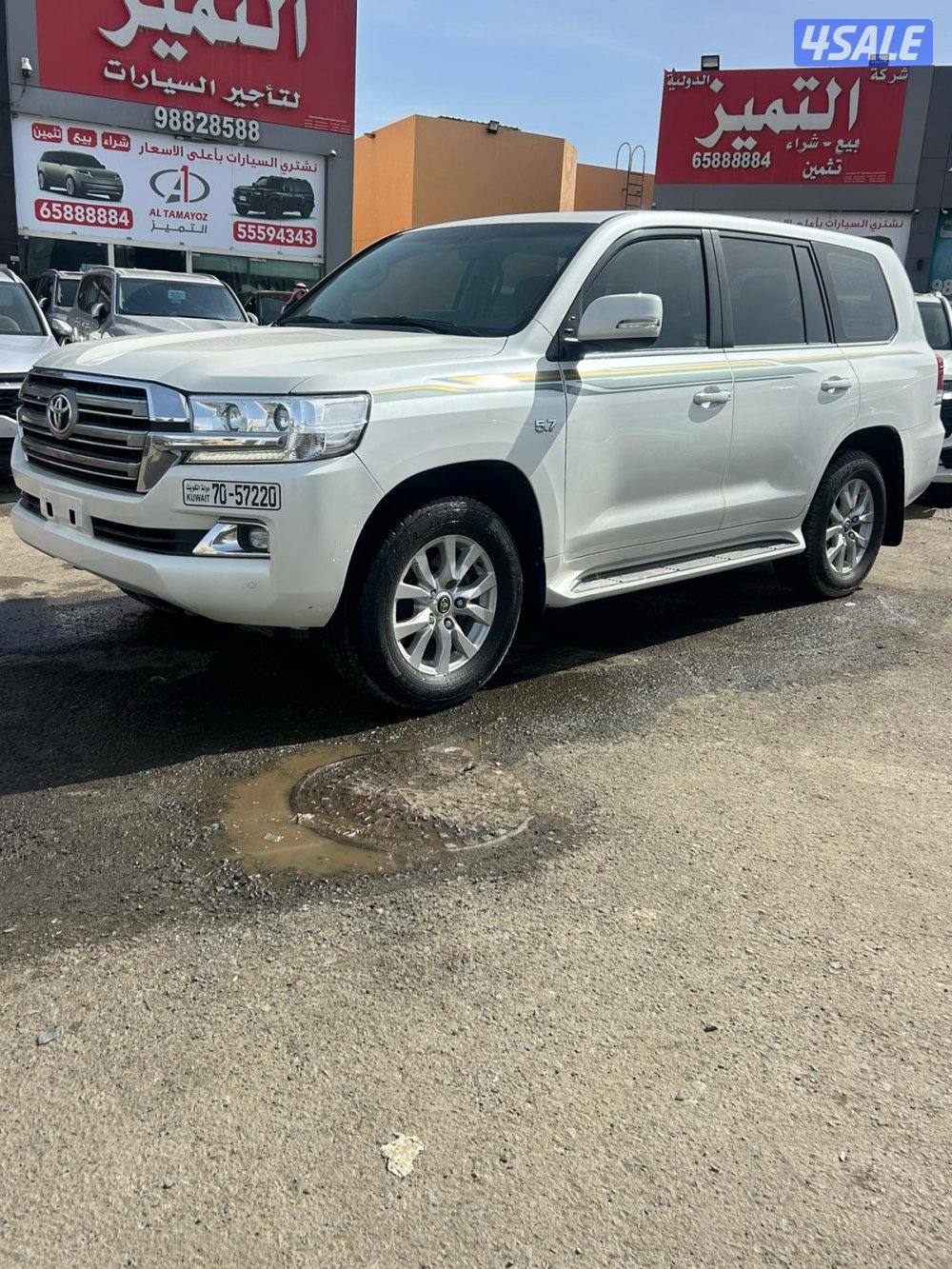 تويوتا لاند كروزر VX.R -V8 5.7  موديل 2017 ماشى 267.000 k.m0