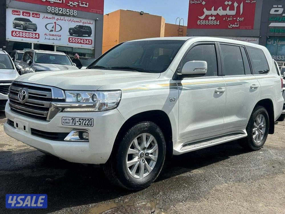 تويوتا لاند كروزر VX.R -V8 5.7  موديل 2017 ماشى 267.000 k.m7