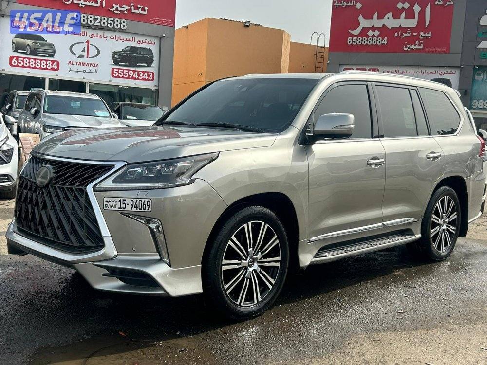 لكزس LX570 s موديل 2018 ماشى 413.000 k.m  وارد الساير .صبغ وكالة0