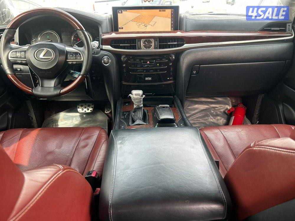 لكزس LX570 s موديل 2018 ماشى 413.000 k.m  وارد الساير .صبغ وكالة5