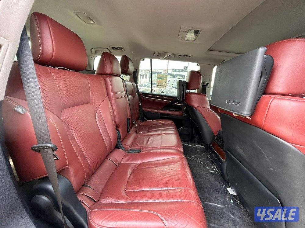 لكزس LX570 s موديل 2018 ماشى 413.000 k.m  وارد الساير .صبغ وكالة7