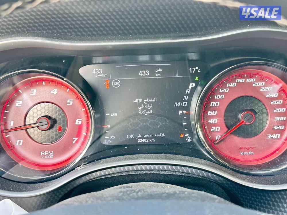 للبيع دوج جارجر Hellcat red eye اصلي5