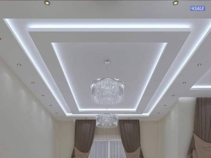 ديكور جيبس سقف جيپسم بورد بارتيشن محمد باكستاني1