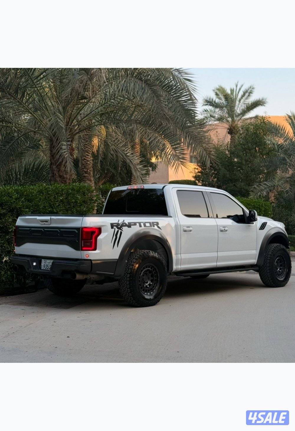 للبيع RAPTOR F150 موديل 2017 صبغ وكاله بالكامل4