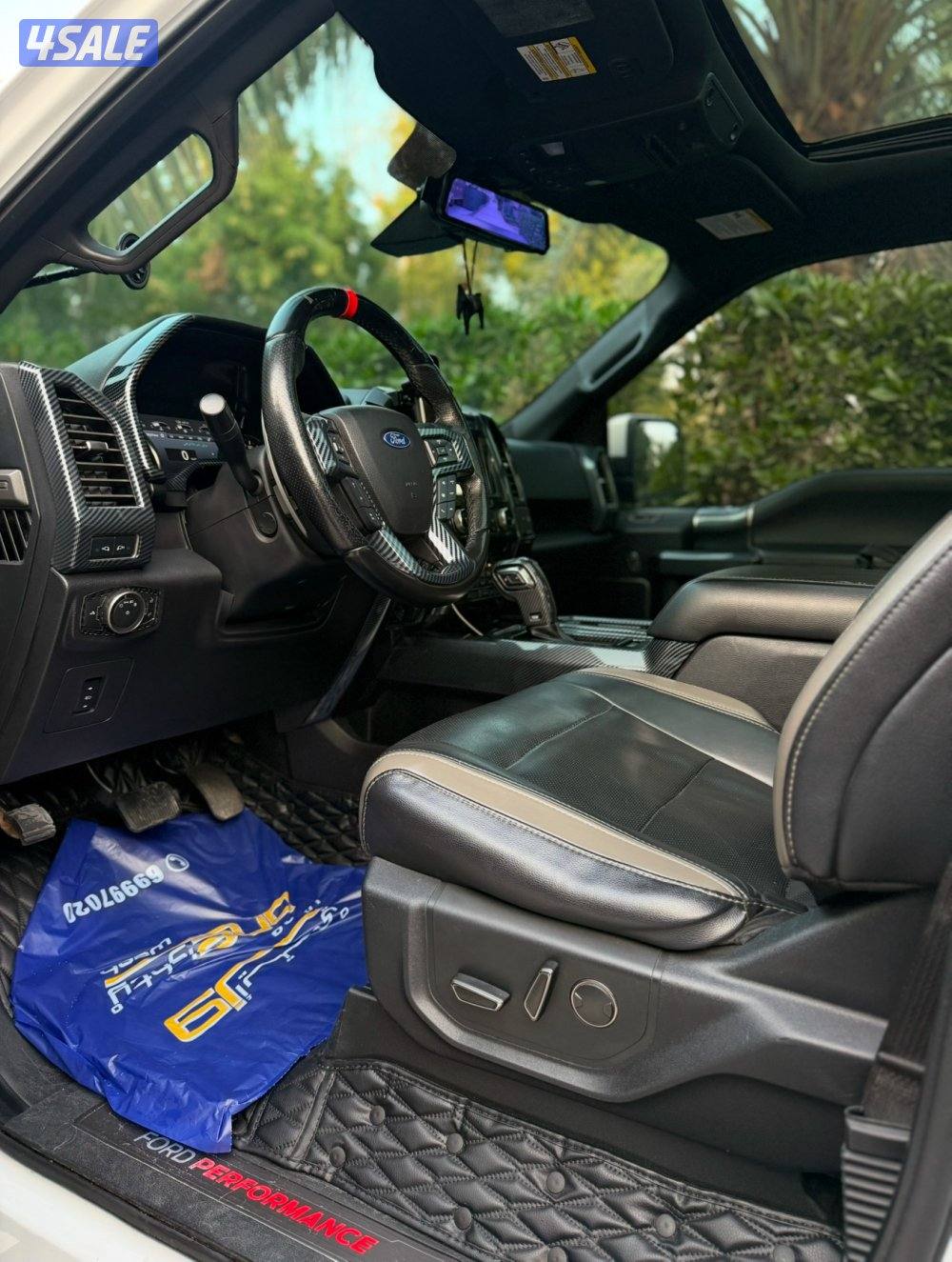 للبيع RAPTOR F150 موديل 2017 صبغ وكاله بالكامل6