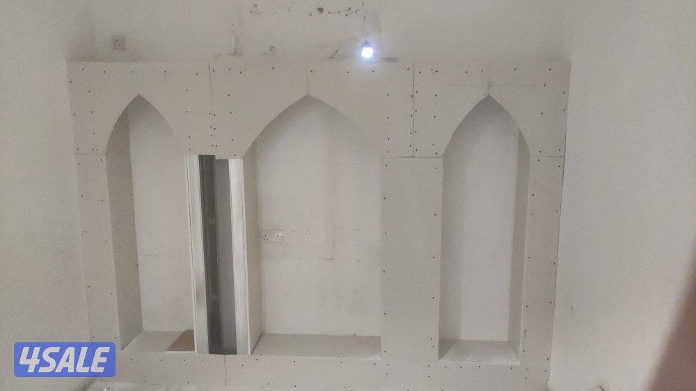 سیمنٹ بورد و جبسم بورد و دیکور جبس سقف و بارتیشن باکستانی8