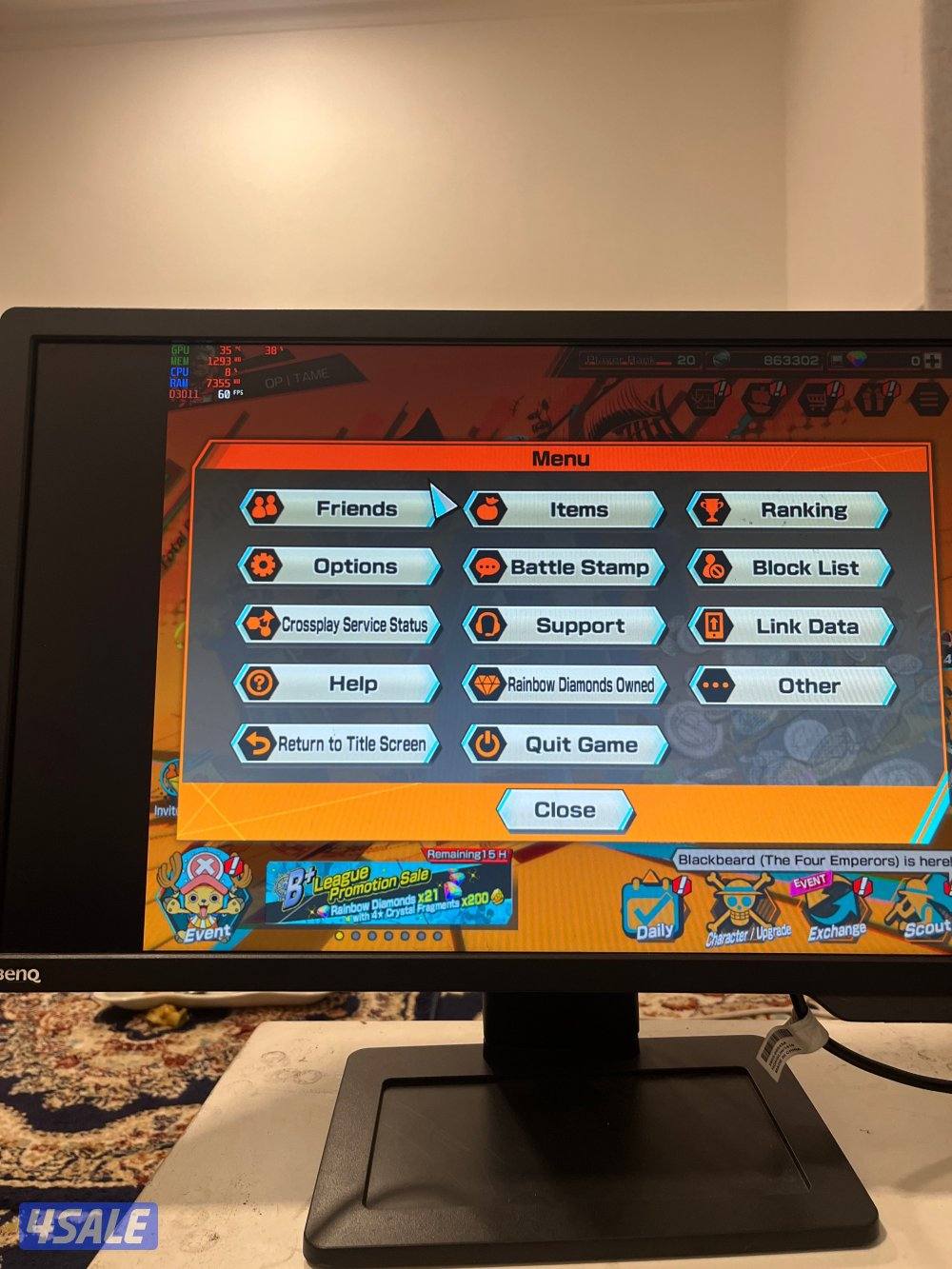 شاشة قيمنق0