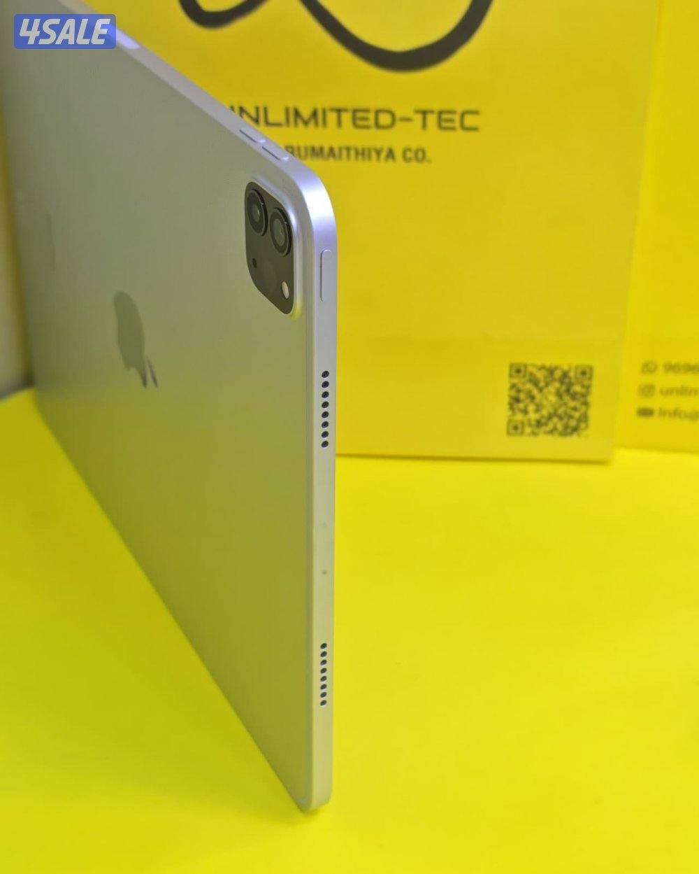 iPad Pro 11 4th Gen M2 128GB Silver – 96% ايباد 11 برو الجيل الرابع3
