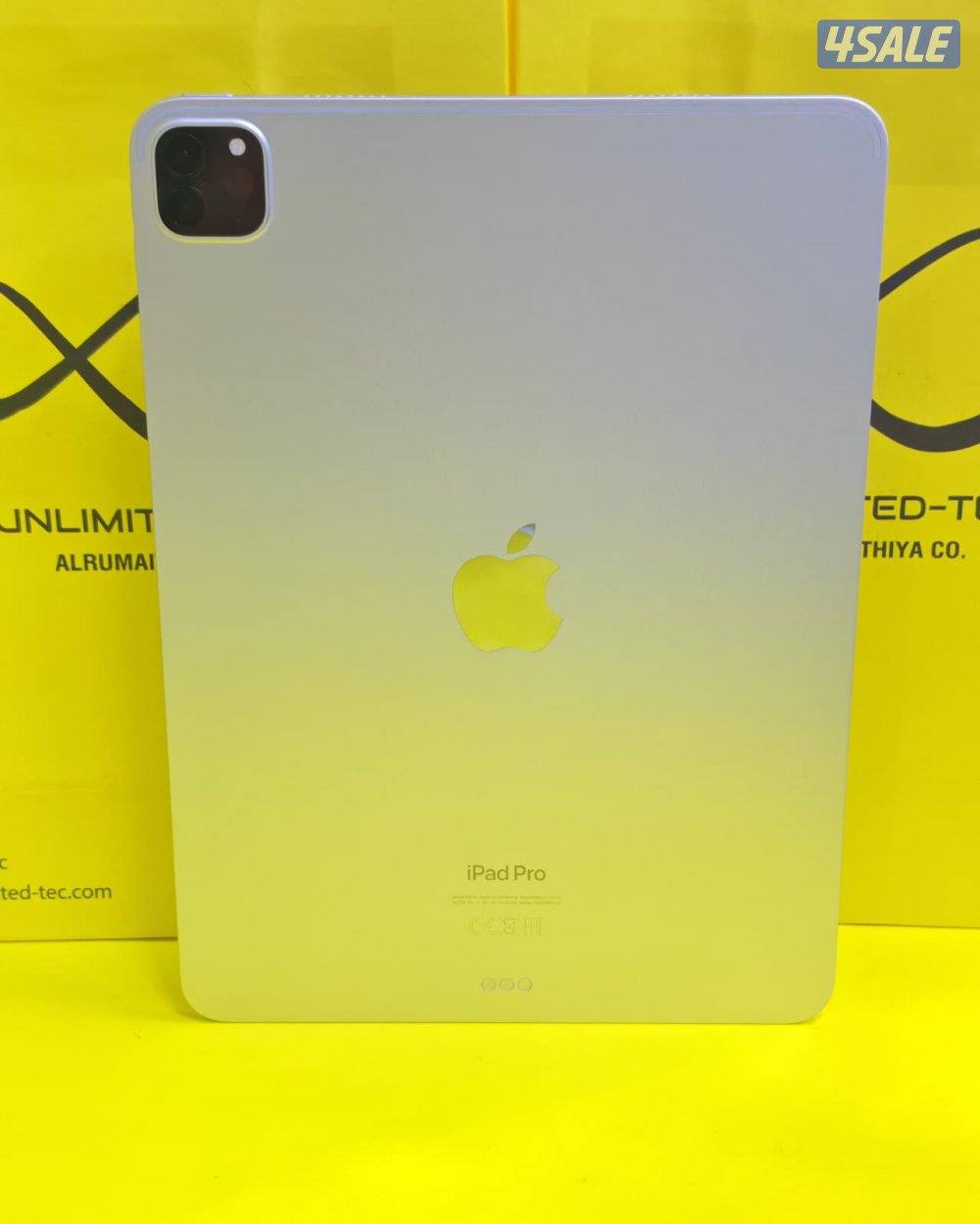 iPad Pro 11 4th Gen M2 128GB Silver – 96% ايباد 11 برو الجيل الرابع4