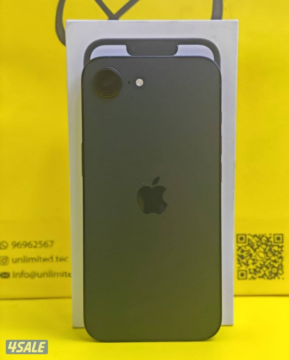 iPhone 16e 128GB Black – 100% ايفون 16e صحة البطارية3