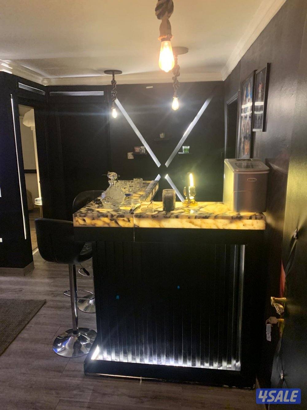 شقق للايجار خلو وفاضي غرفة وصالة ومطبخ وحمام تشطيب سوبر لوكس7