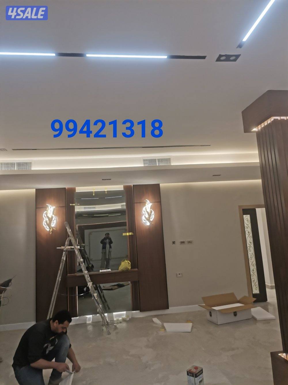 فنی کھرباء باکستانی تمديد تركيبات مخفي لايت بروفايل لايت مقناطیسى لايت8