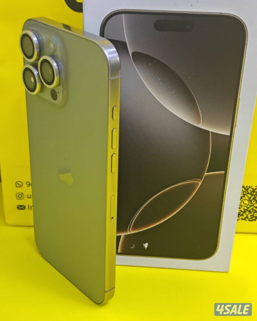 iPhone 16 Pro Max 256GB Natural – 94% ايفون 16 برو ماكس2