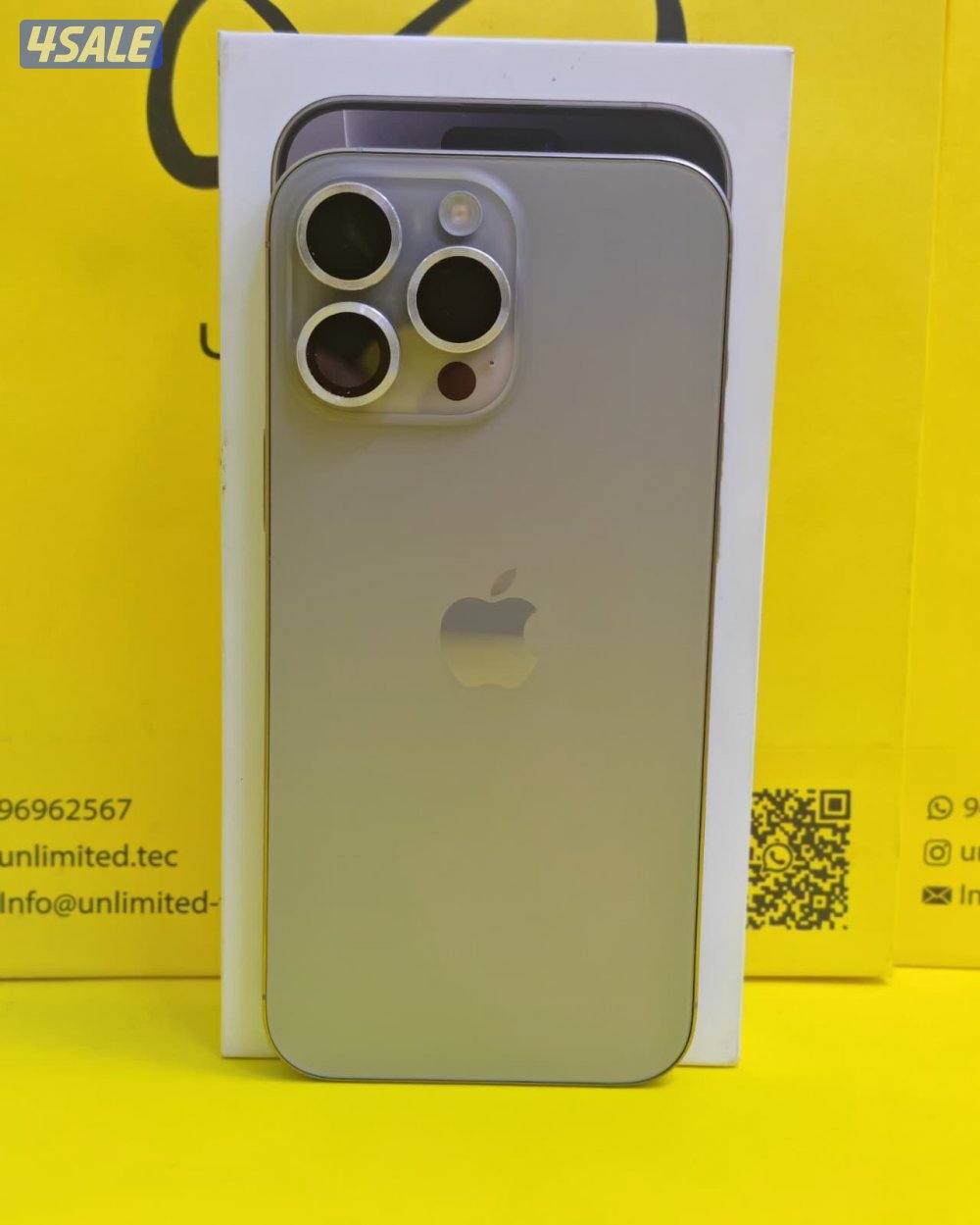 iPhone 16 Pro Max 256GB Natural – 94% ايفون 16 برو ماكس5