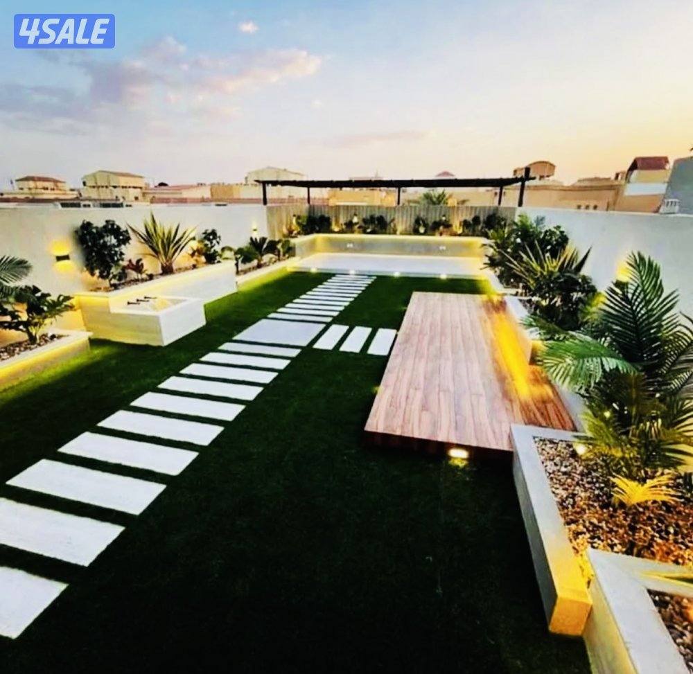 تركيب ثيل وسياج تركي. متخصصون في جميع اعمال تنسيق وتصميم الحدائق0