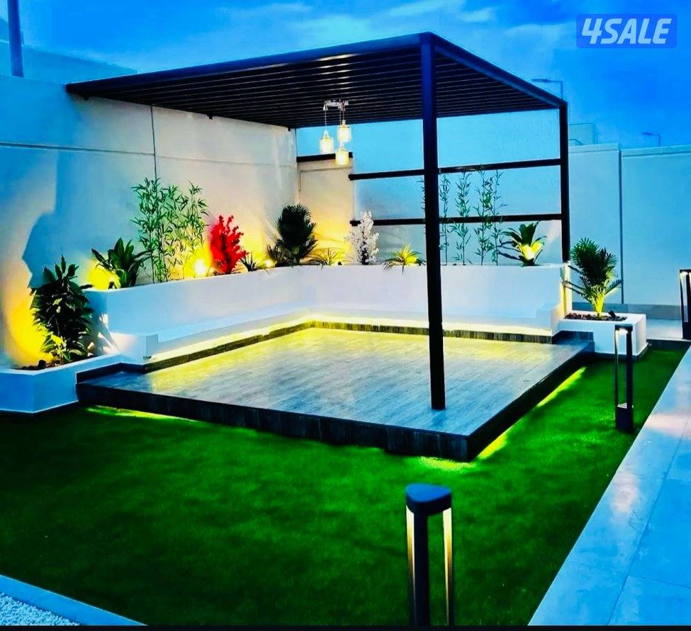 تركيب ثيل وسياج تركي. متخصصون في جميع اعمال تنسيق وتصميم الحدائق6