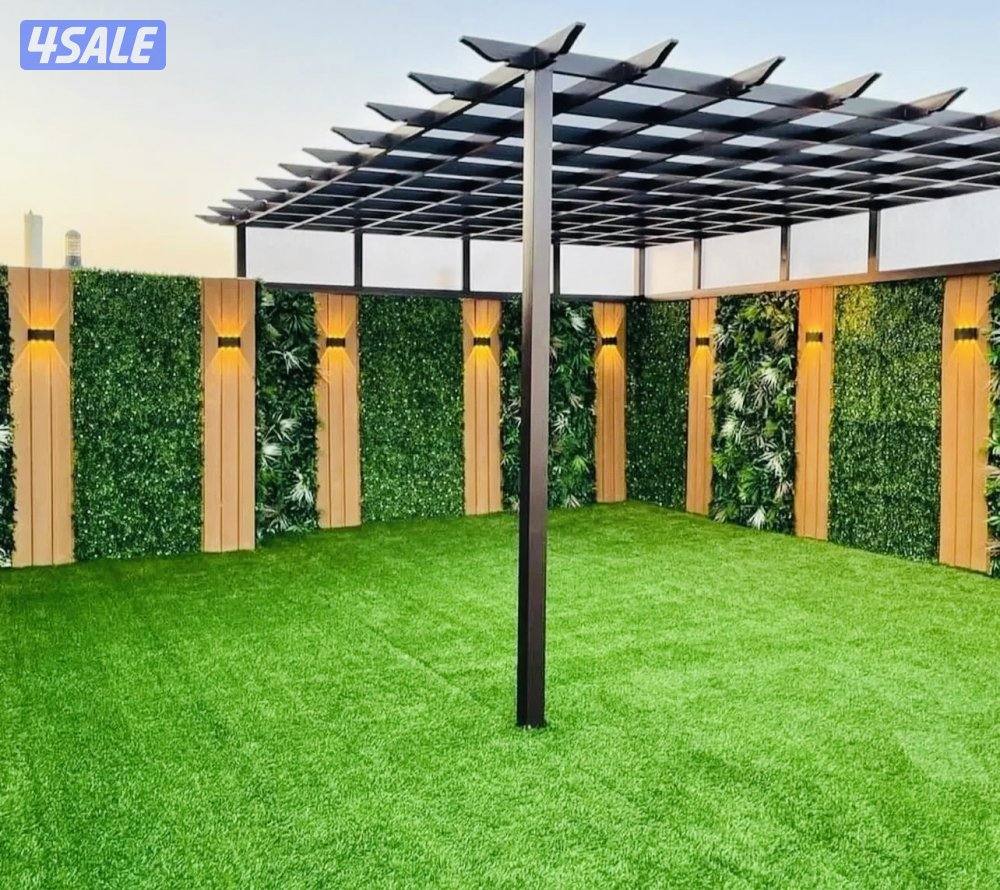 تركيب ثيل وسياج تركي. متخصصون في جميع اعمال تنسيق وتصميم الحدائق8