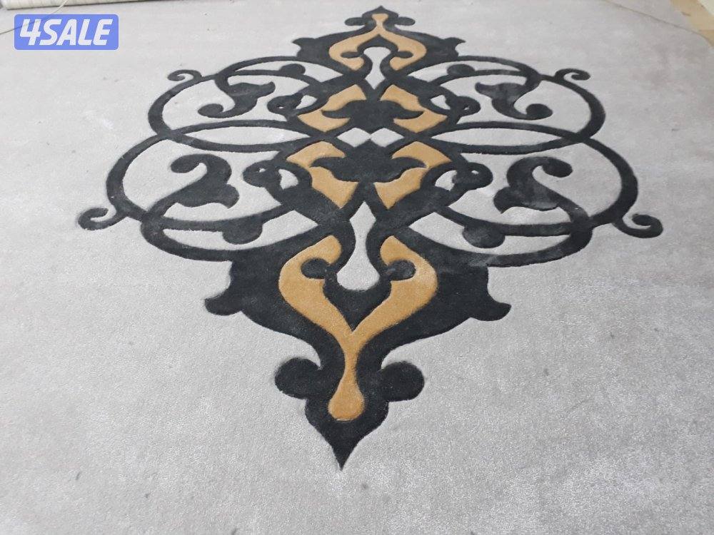 للبيع سجاد تركي ساده ومشجر ستائر مسانده ظهر1