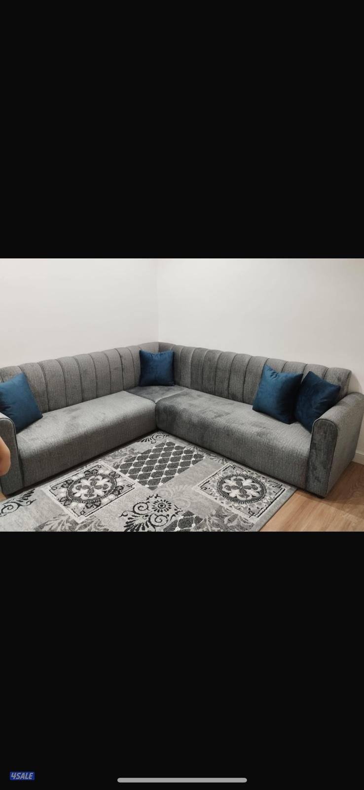 للبيع سجاد تركي ساده ومشجر ستائر مسانده ظهر0