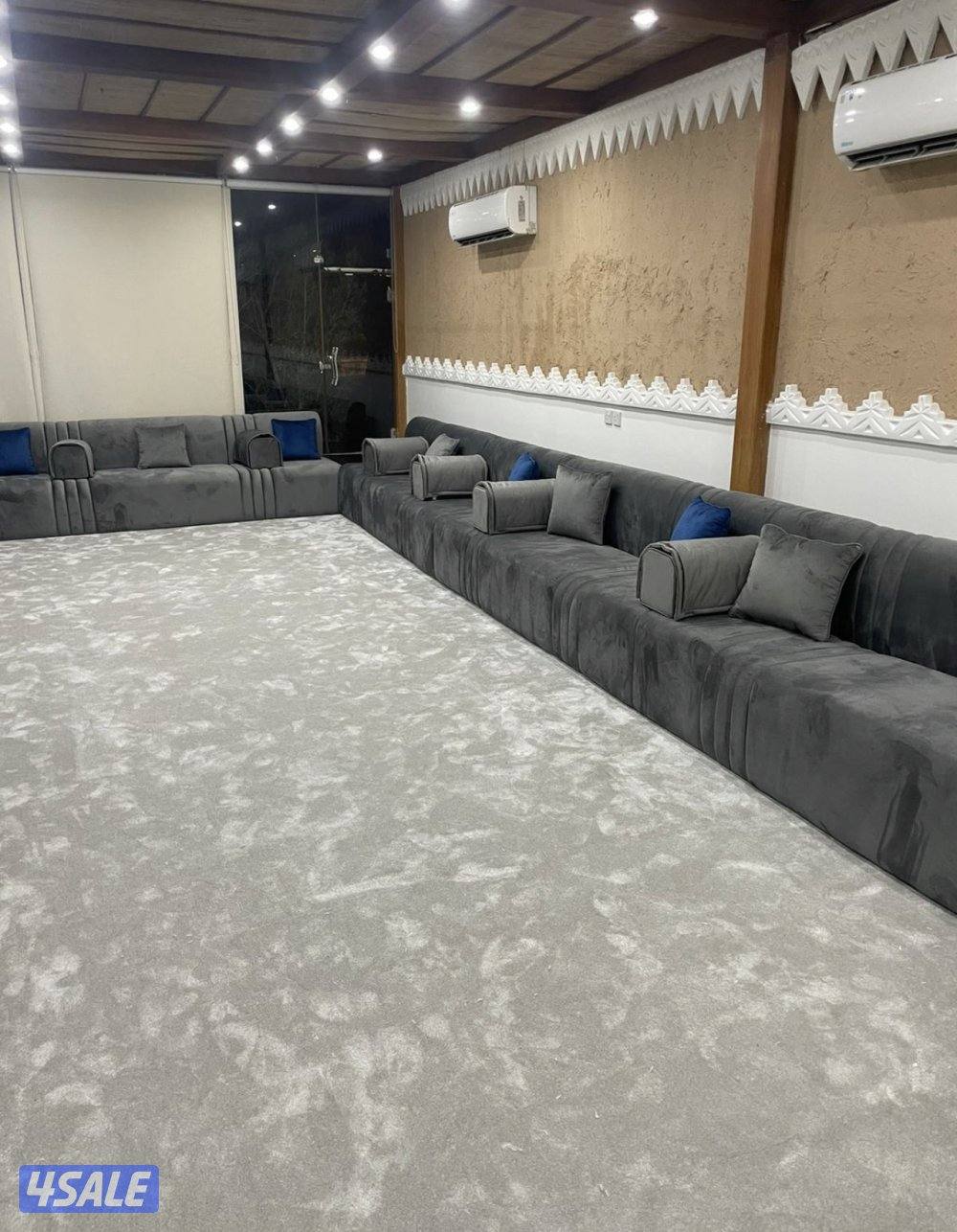 للبيع سجاد تركي ساده ومشجر ستائر مسانده ظهر5