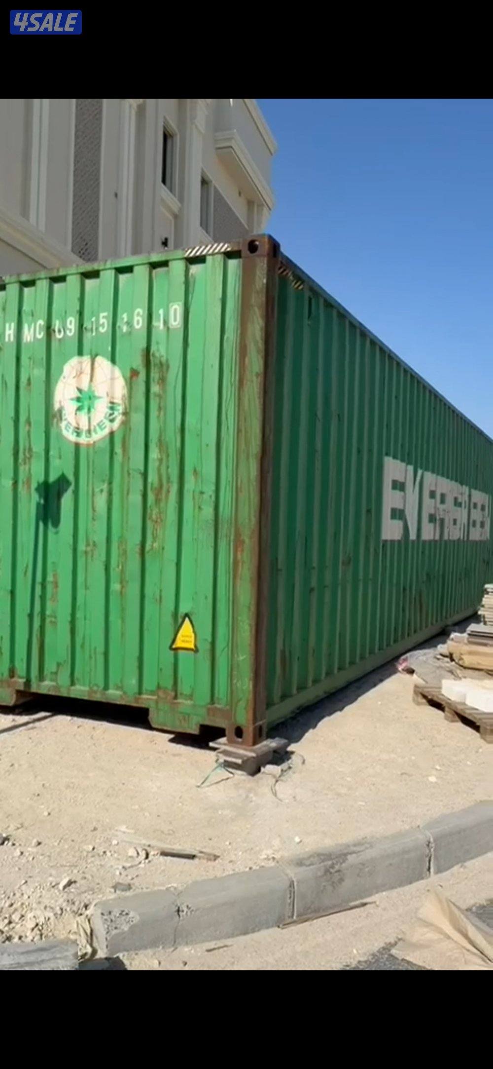 للبيع كونتنر 40 قدم سقف عالي اكبر حجم1