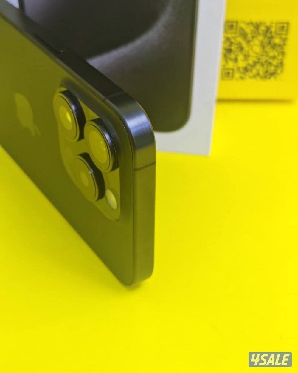 iPhone 15 Pro 256GB Black – 78% ايفون 15 برو  مستعمل كالجديد البطارية2