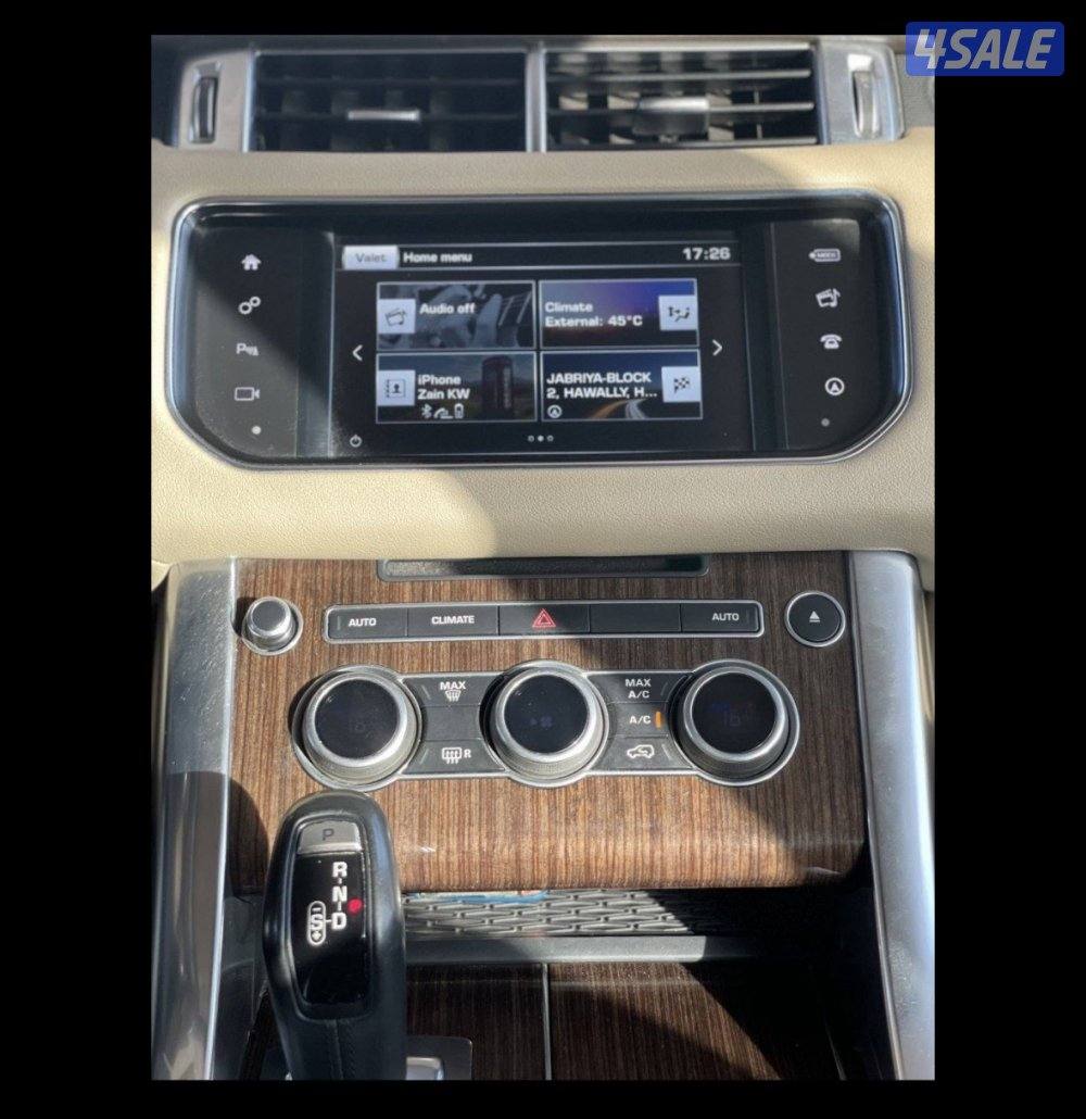 للبيع رنج سبورت سوبر شارج قمة بالنظافه شرط الفحص بالكامل6