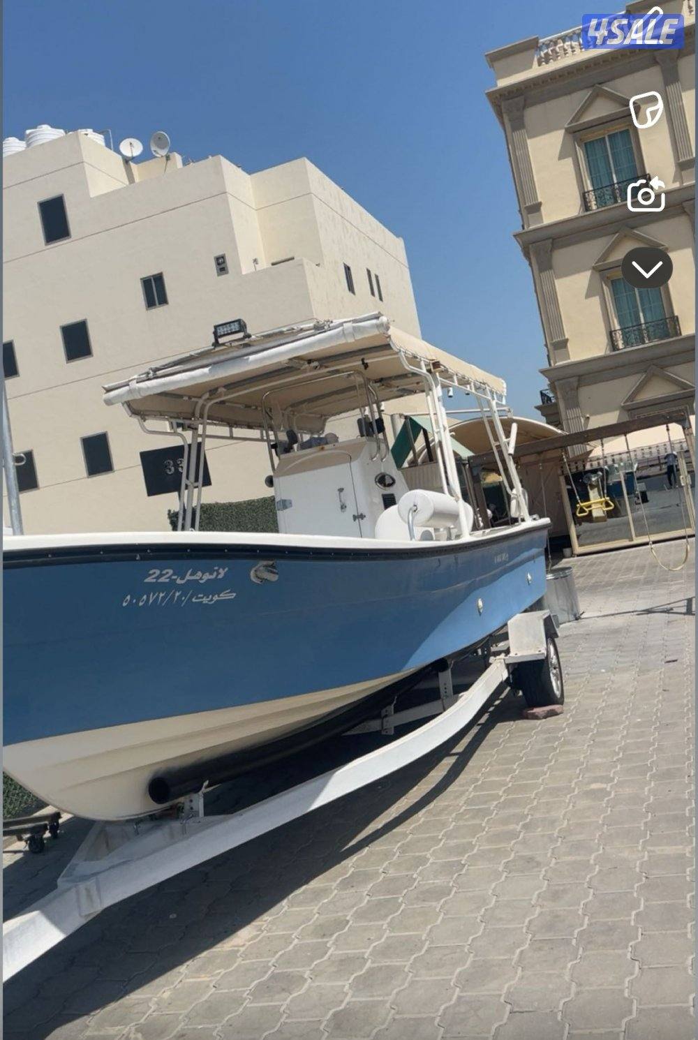 للبيع طراد درازي25 قدم موديل ٢٠٢١مكينه200 ياماها توستروك شرط الفحص0