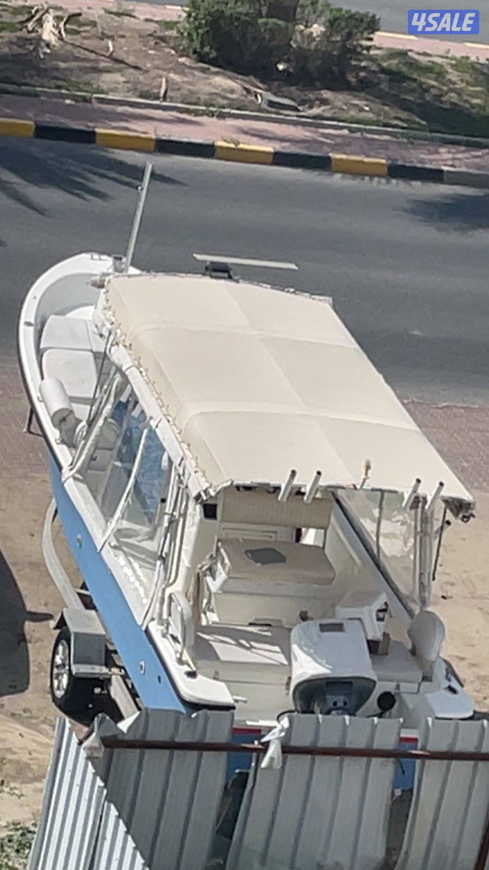 للبيع طراد درازي25 قدم موديل ٢٠٢١مكينه200 ياماها توستروك شرط الفحص3