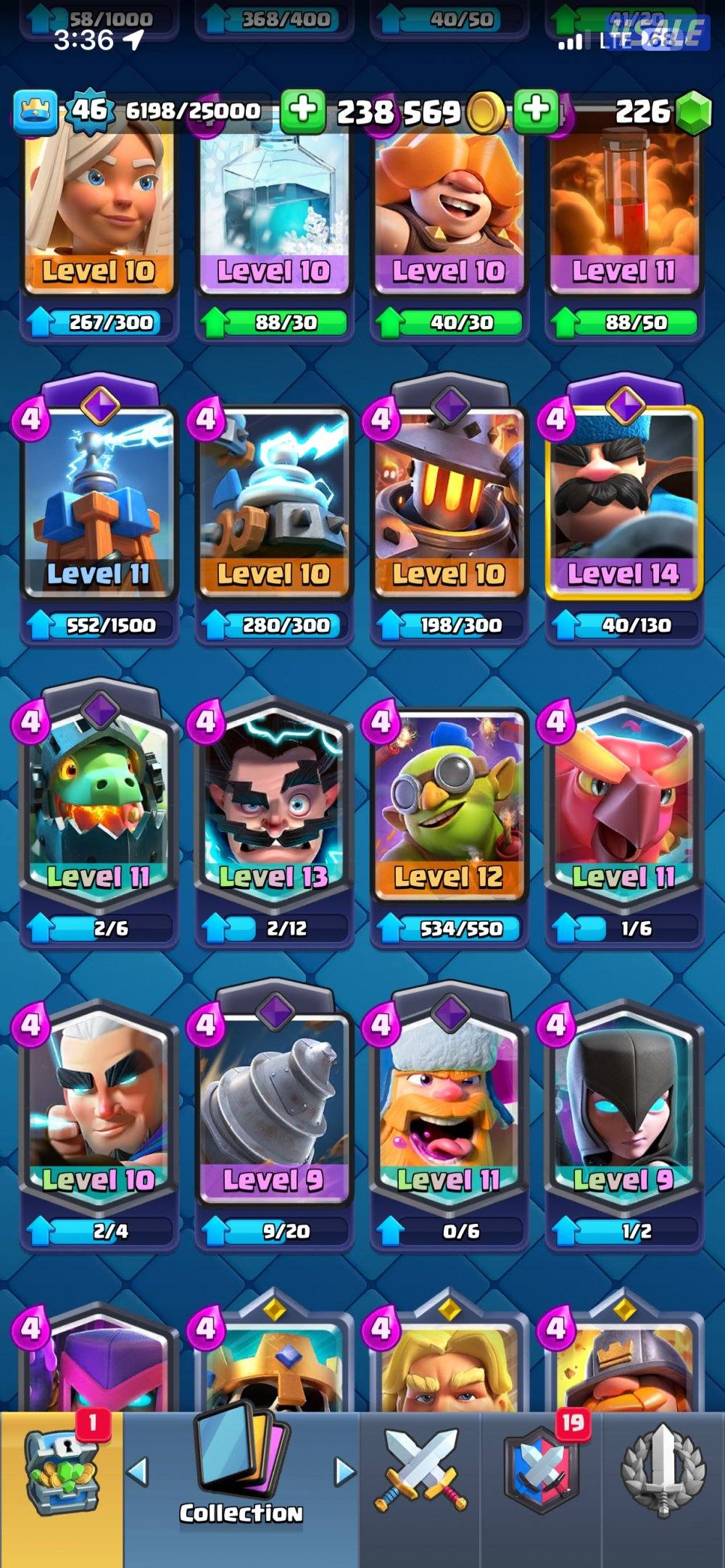 حط سعرك بالخاص حساب كلاش رويال7