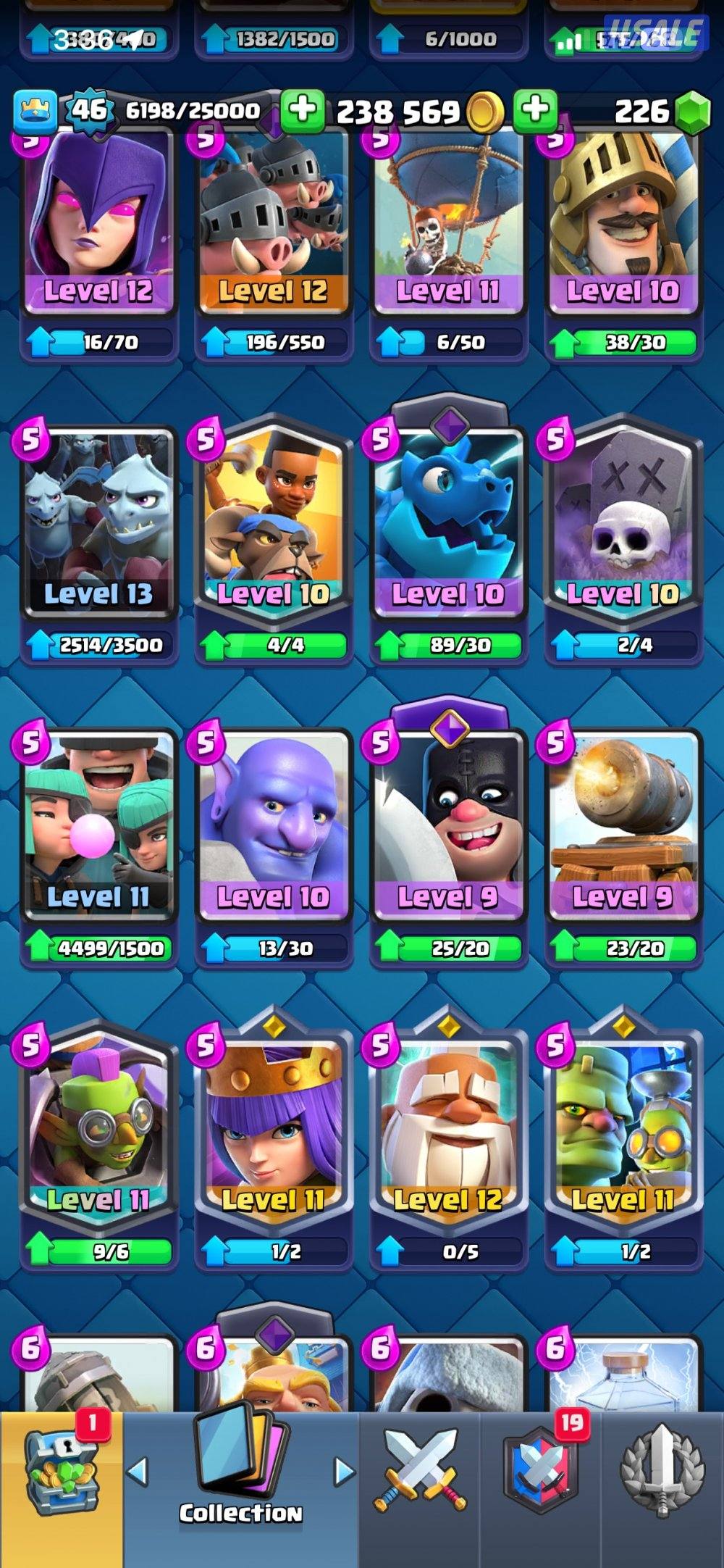 حط سعرك بالخاص حساب كلاش رويال9