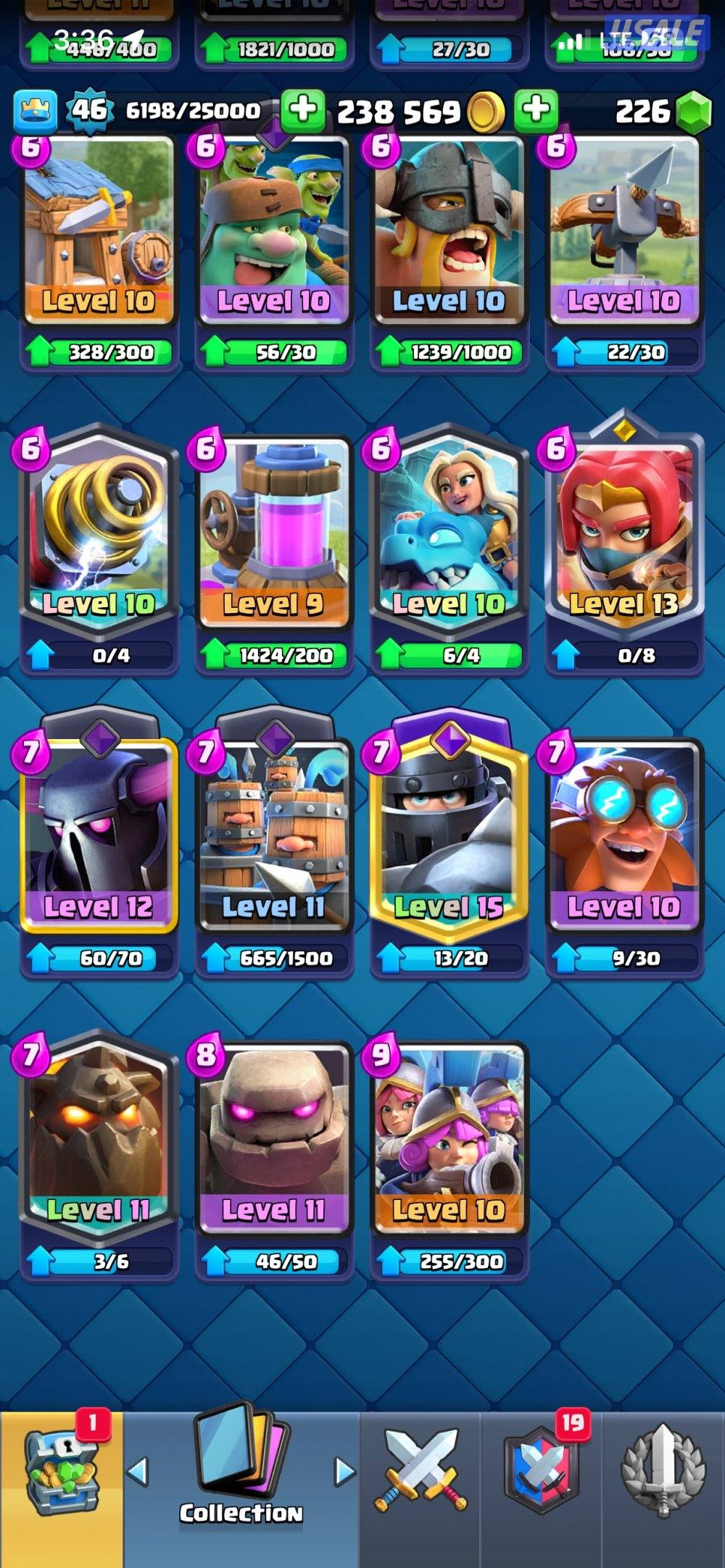 حط سعرك بالخاص حساب كلاش رويال11