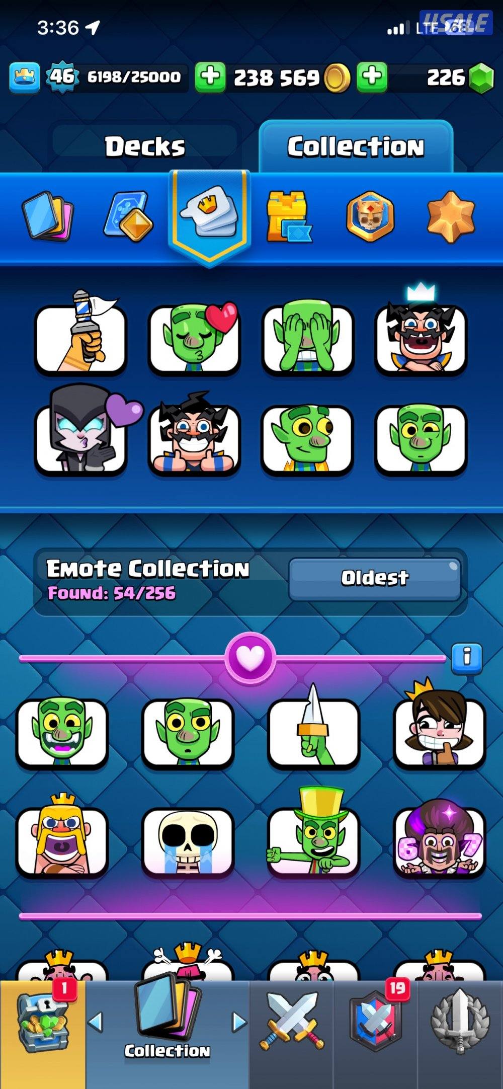 حط سعرك بالخاص حساب كلاش رويال13