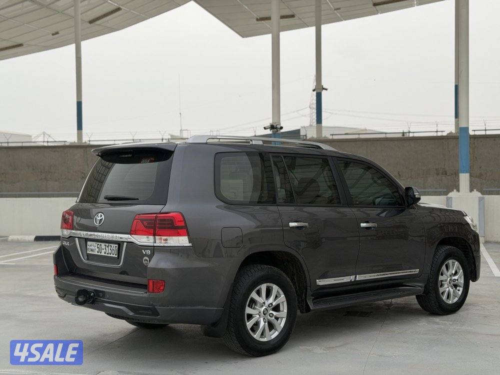 لاند كروزر GX.R ثمانيه سلندر موديل 2018 صبغ الوكاله سيرفس وكاله نظيف4