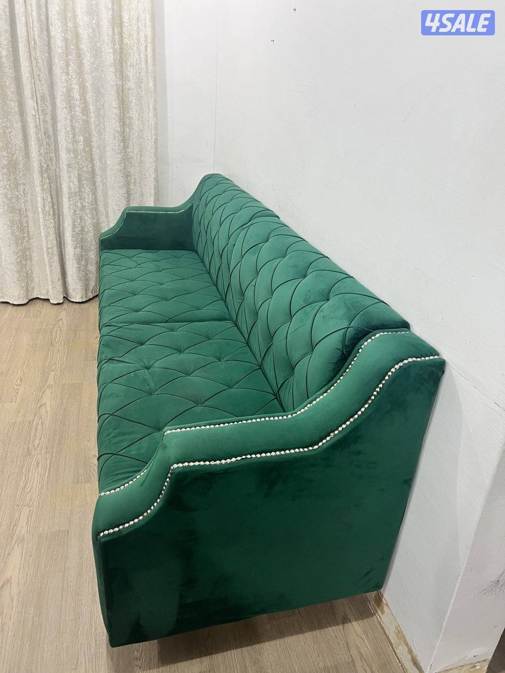 Sofa and glass teapoy for sale1