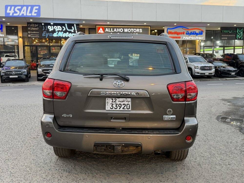 سكويا دبل قير موديل 2013 عداد قليل 139 الف سيرفس وكاله صبغ وكاله4