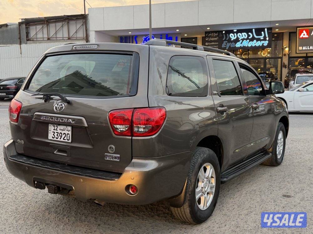 سكويا دبل قير موديل 2013 عداد قليل 139 الف سيرفس وكاله صبغ وكاله5