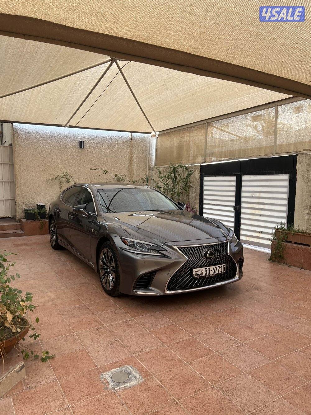 لكزس LS 500 موديل 2018 الساير صبغ الوكاله قاطعه 55 الف فقط1