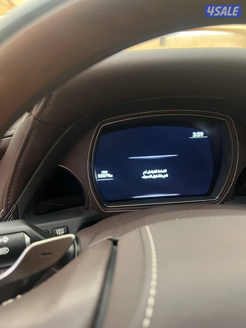 لكزس LS 500 موديل 2018 الساير صبغ الوكاله قاطعه 55 الف فقط8