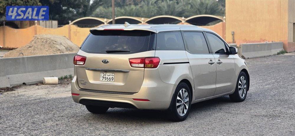 كيا كرنفال موديل 2016 وارد الوكاله بيعه سريعه 🔥3