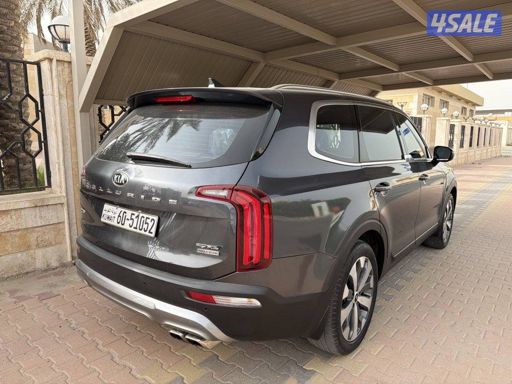 كيا تيلورايد موديل2021 بحاله الوكاله فل أوبشن4